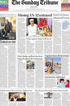 The Tribune Delhi - July 24th 2016