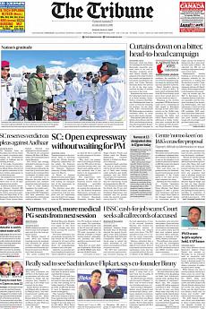 The Tribune Delhi - May 11th 2018