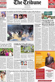 The Tribune Delhi - May 15th 2018