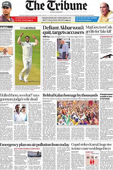 The Tribune Delhi - October 15th 2018