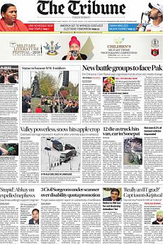 The Tribune Delhi - November 5th 2018