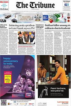 The Tribune Delhi - November 24th 2018