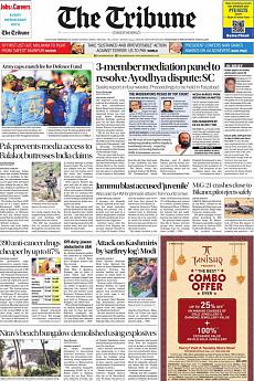 The Tribune Delhi - March 9th 2019