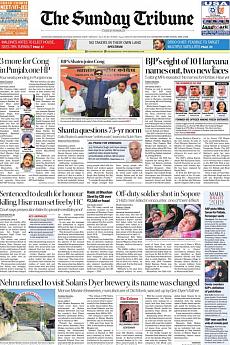 The Tribune Delhi - April 7th 2019