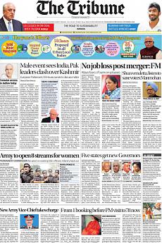 The Tribune Delhi - September 2nd 2019