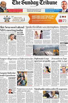 The Tribune Delhi - November 17th 2019