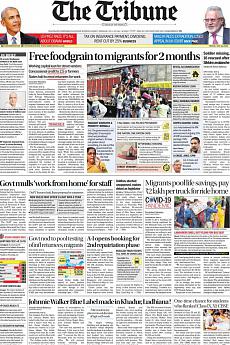 The Tribune Delhi - May 15th 2020