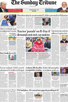 The Tribune Delhi - January 3rd 2021