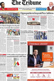 The Tribune Delhi - January 29th 2021