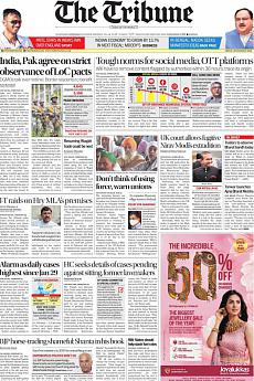 The Tribune Delhi - February 26th 2021