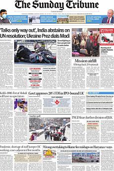 The Tribune Delhi - February 27th 2022