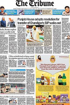 The Tribune Delhi - April 2nd 2022