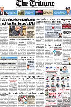 The Tribune Delhi - April 13th 2022