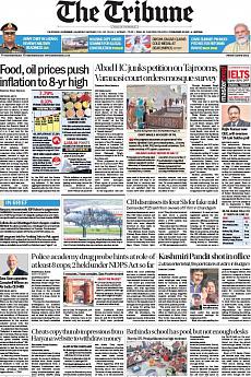 The Tribune Delhi - May 13th 2022
