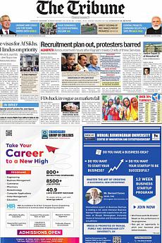 The Tribune Delhi - June 20th 2022
